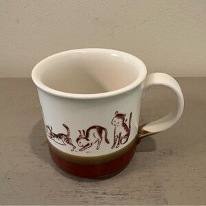 VTG Japan Cat Design Coffee/Tea Mug